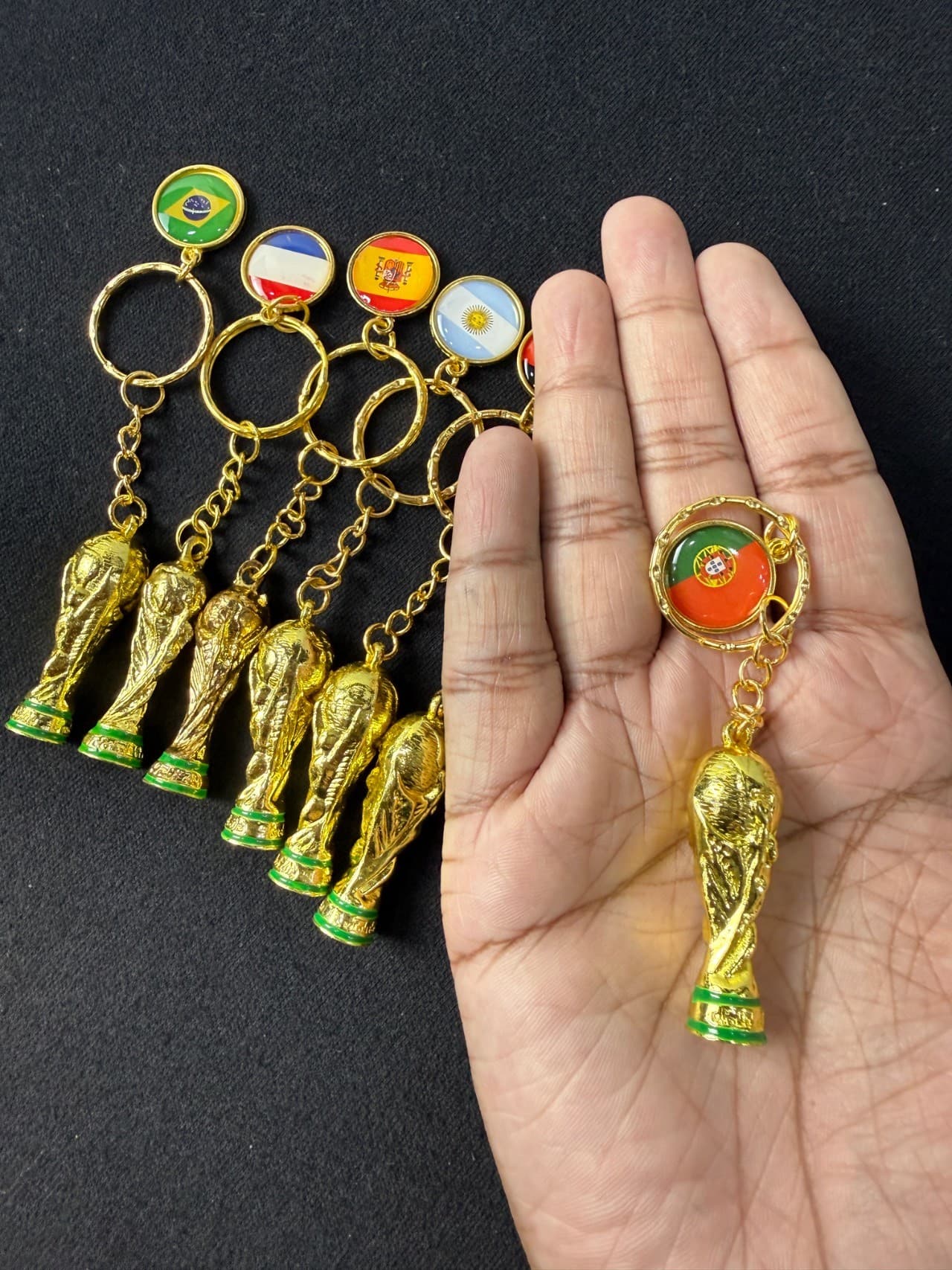 World cup key rings