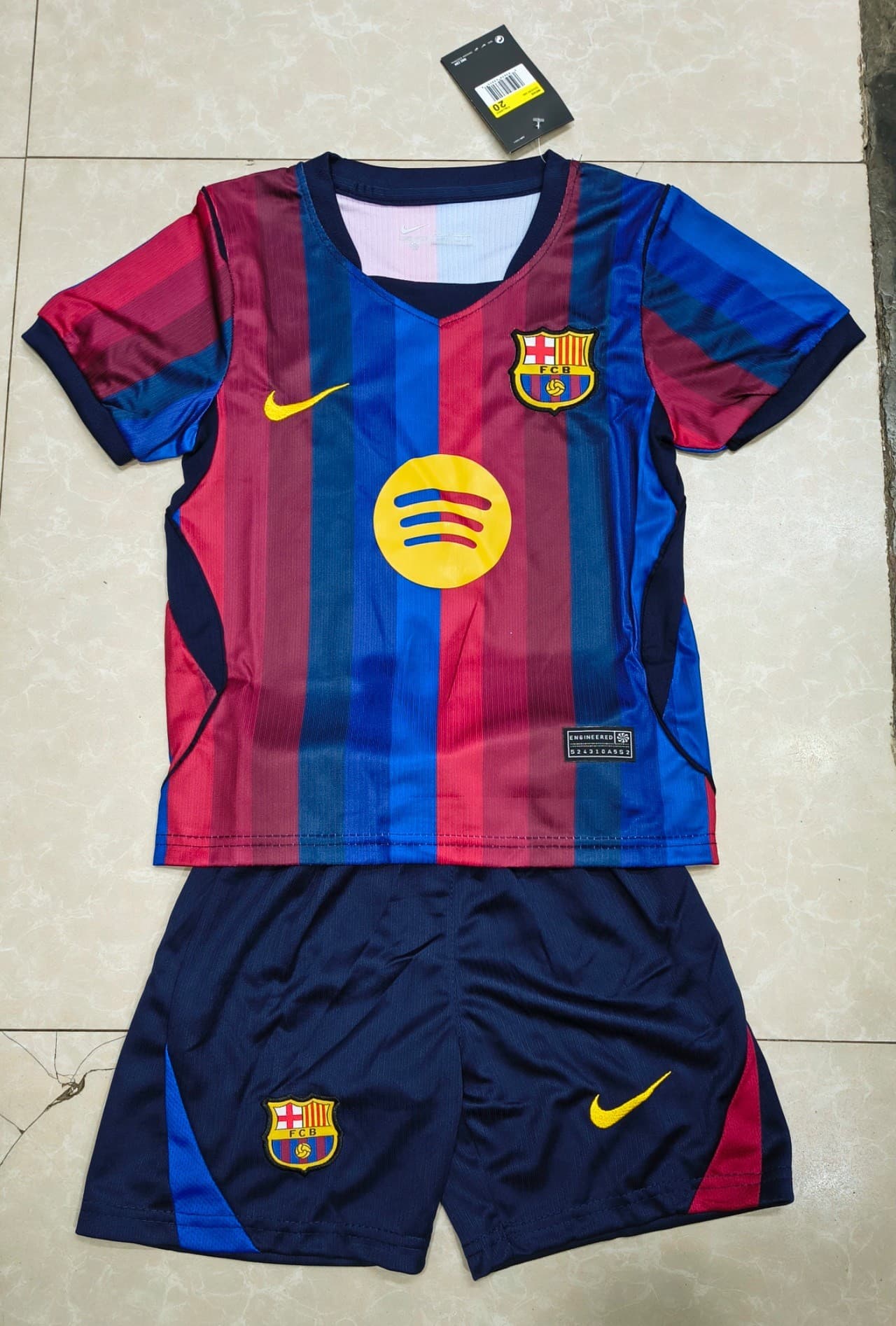 Barca home kids set
